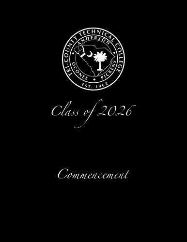 Commencement 2026 Program Book Cover